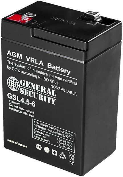General Security GSL 4,5-6 Аккумуляторы фото, изображение