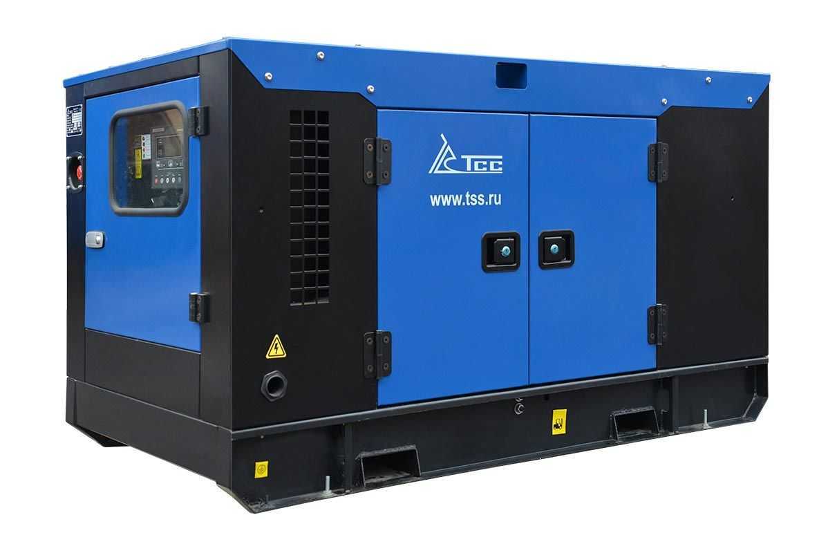 Дизельный генератор ТСС АД-12С-Т400-1РКМ11 в шумозащитном кожухе Дизель электростанции фото, изображение
