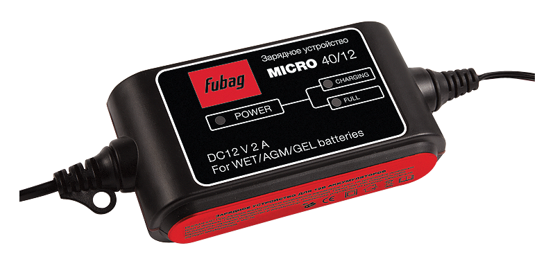 Fubag Зарядное устройство MICRO 40/12 (68824) Пуско-зарядные, зарядные устройства фото, изображение