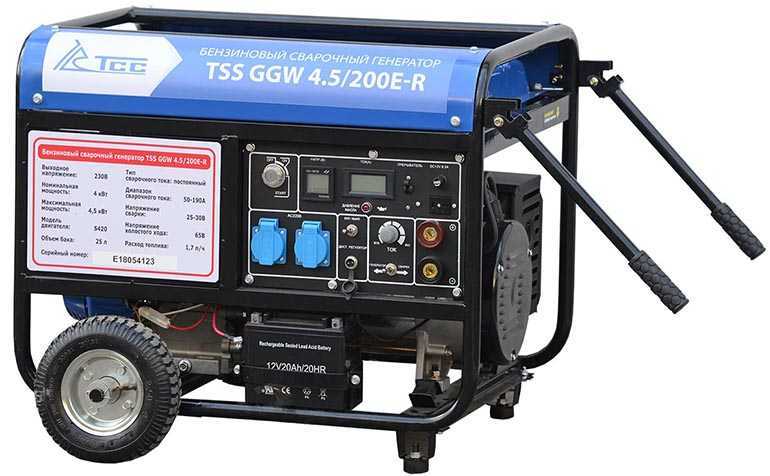 TSS GGW 4.5/200E-R Сварочные агрегаты (Сварка + Электростанция) фото, изображение